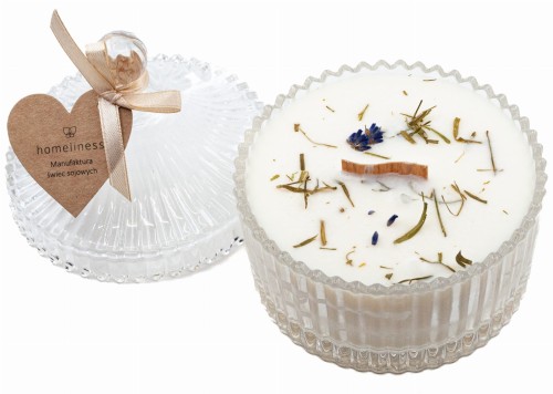 Świeca sojowa lawenda tymianek piżmo