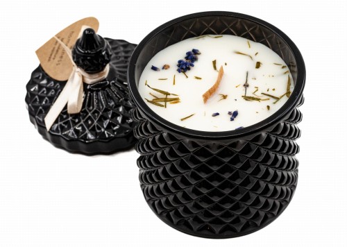 Świeca sojowa lawenda tymianek piżmo