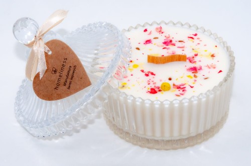 Świeca sojowa gruszka kokos piżmo