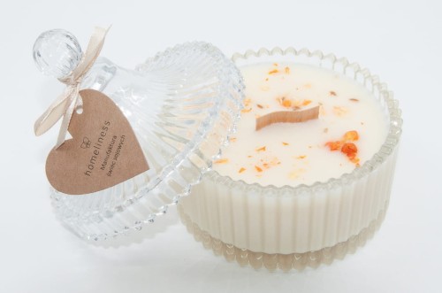 Świeca sojowa dynia imbir szafran