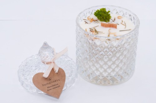 Świeca sojowa jodła mech pomarańcza