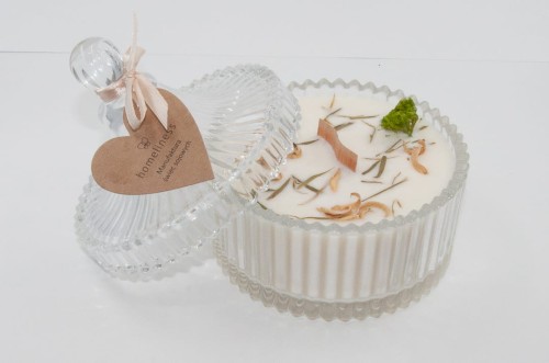 Świeca sojowa jodła mech pomarańcza