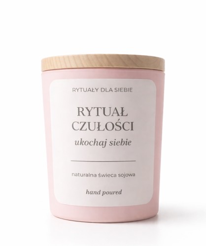 Świeca sojowa różowy pieprz konwalia wanilia