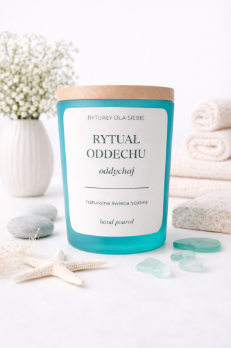 Świeca sojowa bursztyn kaszmir bergamotka